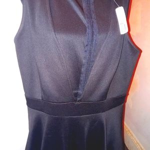 NWT Forever 21+ Sleeveless Black Shorts Jumpsuit